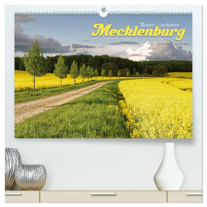 Unser schönes Mecklenburg (CALVENDO Premium Wandkalender 2024)