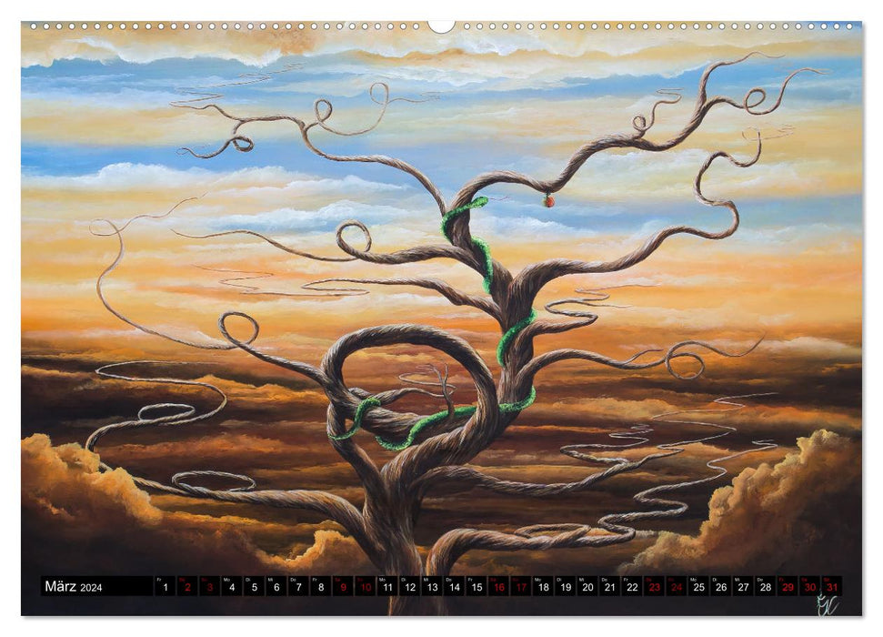 Im Traum ein Baum (CALVENDO Wandkalender 2024)