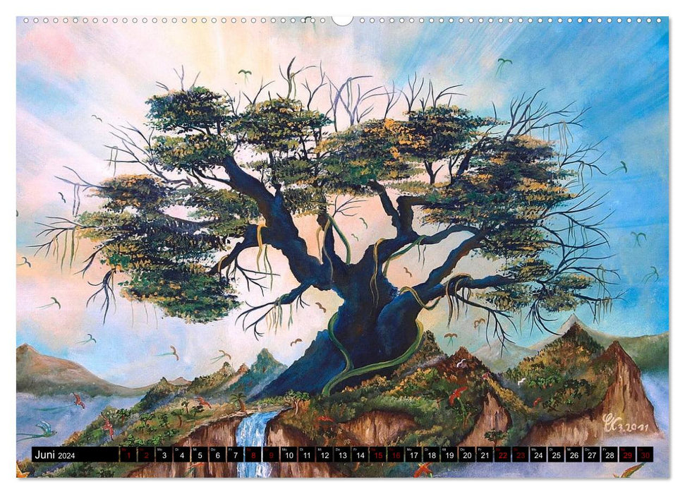 Im Traum ein Baum (CALVENDO Wandkalender 2024)