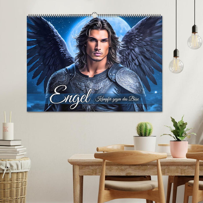 Engel - Kämpfer gegen das Böse (CALVENDO Wandkalender 2024)