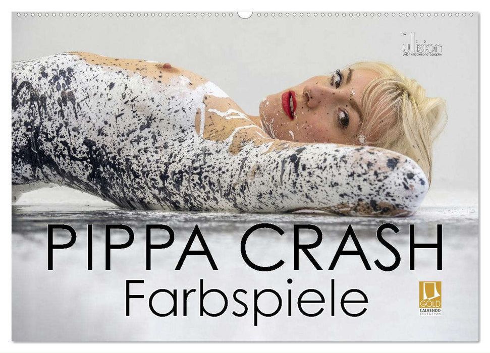 PIPPA CRASH - Farbspiele (CALVENDO Wandkalender 2024)