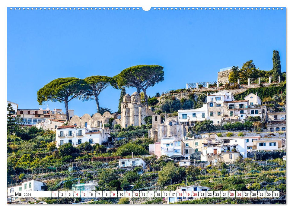 Amalfi - Traumhafte Küste zwischen Himmel und Meer (CALVENDO Wandkalender 2024)