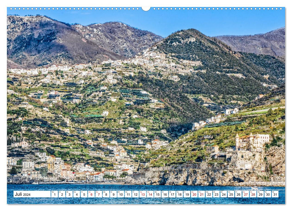 Amalfi - Traumhafte Küste zwischen Himmel und Meer (CALVENDO Premium Wandkalender 2024)