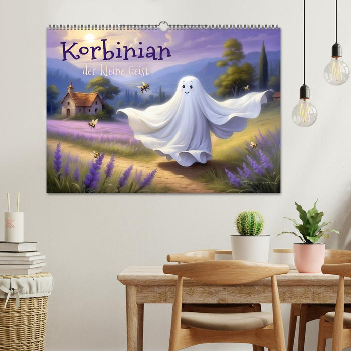 Korbinian, der kleine Geist (CALVENDO Wandkalender 2024)