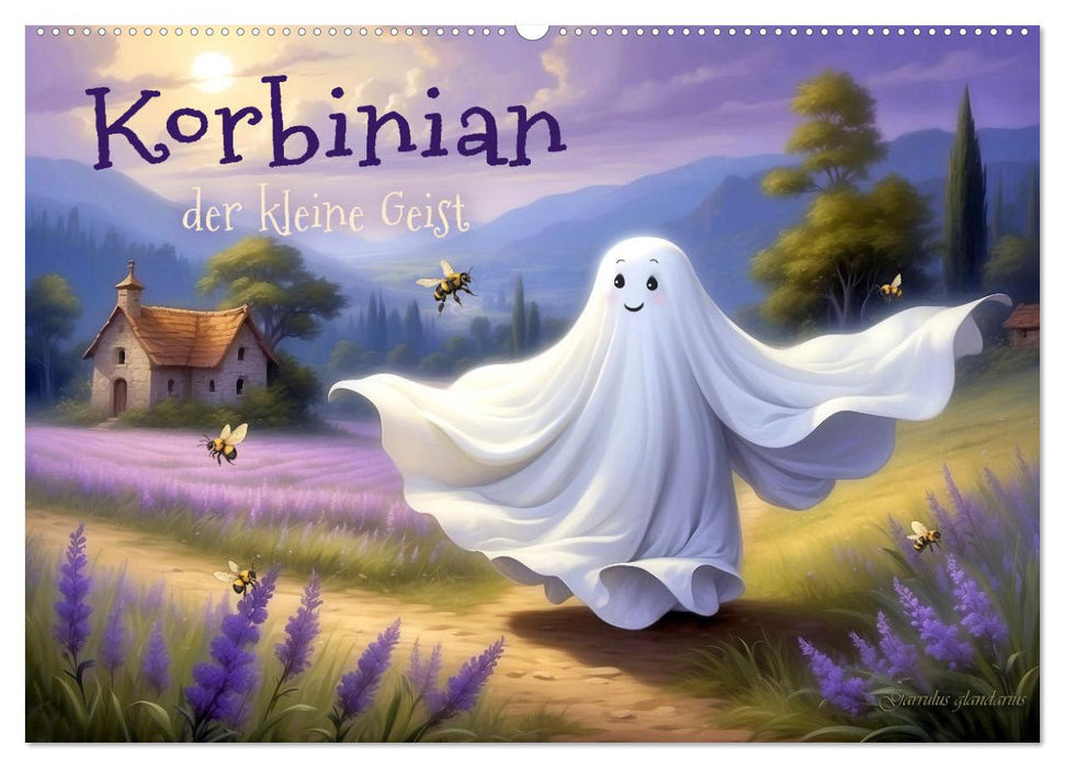 Korbinian, der kleine Geist (CALVENDO Wandkalender 2024)