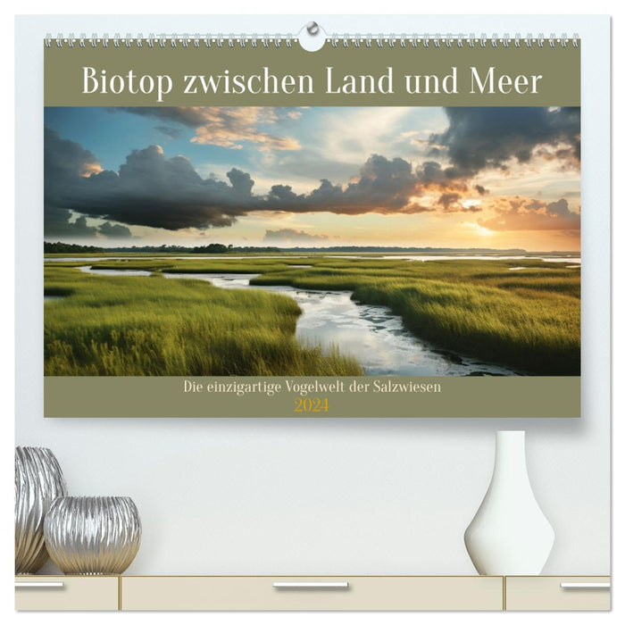 Biotop zwischen Land und Meer (CALVENDO Premium Wandkalender 2024)