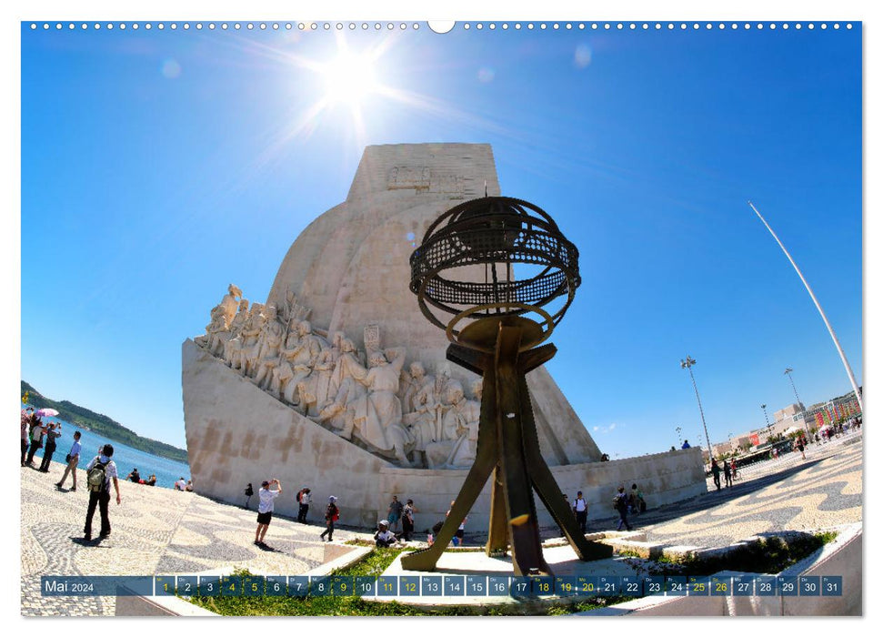 Lissabon eine faszinierende Stadt (CALVENDO Wandkalender 2024)