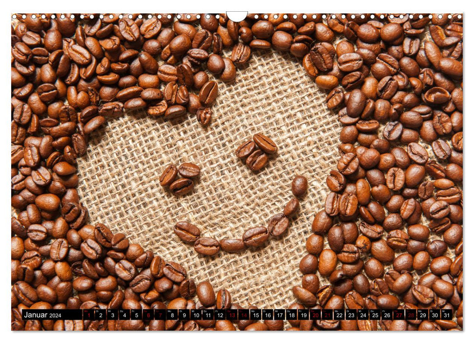 Kaffee Variationen (CALVENDO Wandkalender 2024)