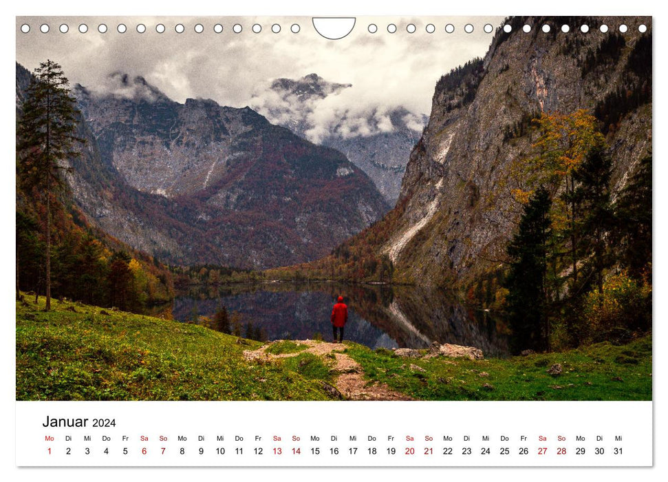 Berchtesgaden - Naturschönheiten in Bayern (CALVENDO Wandkalender 2024)