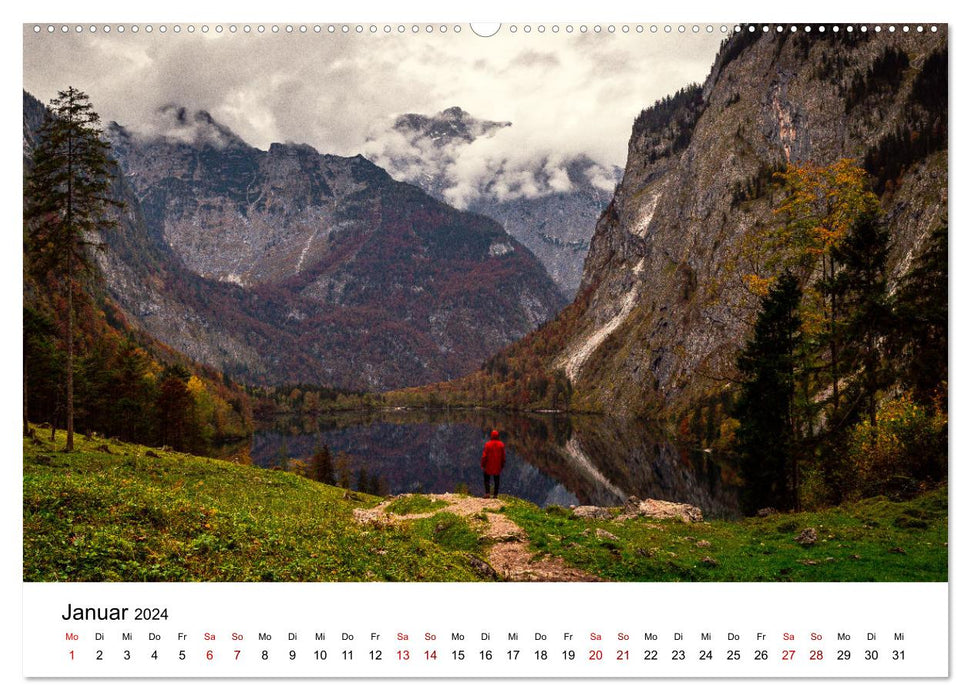 Berchtesgaden - Naturschönheiten in Bayern (CALVENDO Wandkalender 2024)
