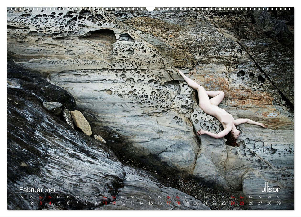 Poesie der Stille – Akt in der Natur (CALVENDO Premium Wandkalender 2024)
