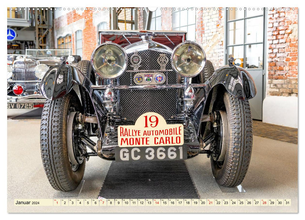 Nationales Auto Museum, The Loh Collection (CALVENDO Premium Wandkalender 2024)