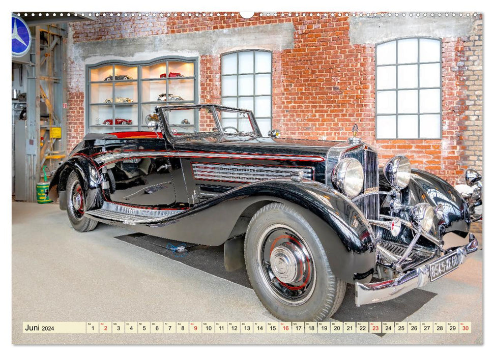 Nationales Auto Museum, The Loh Collection (CALVENDO Premium Wandkalender 2024)