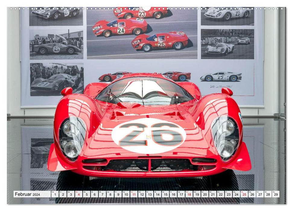 Nationales Auto Museum, Faszination auf Rädern (CALVENDO Premium Wandkalender 2024)