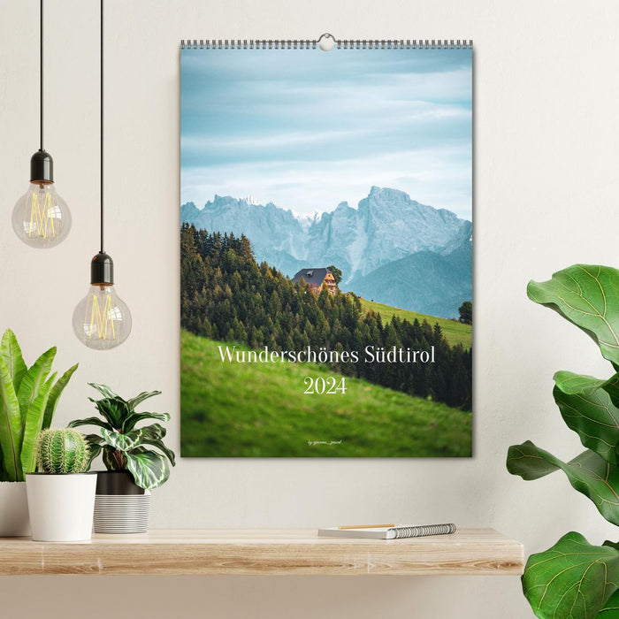 Magnifique Tyrol du Sud 2024 (calendrier mural CALVENDO 2024) 