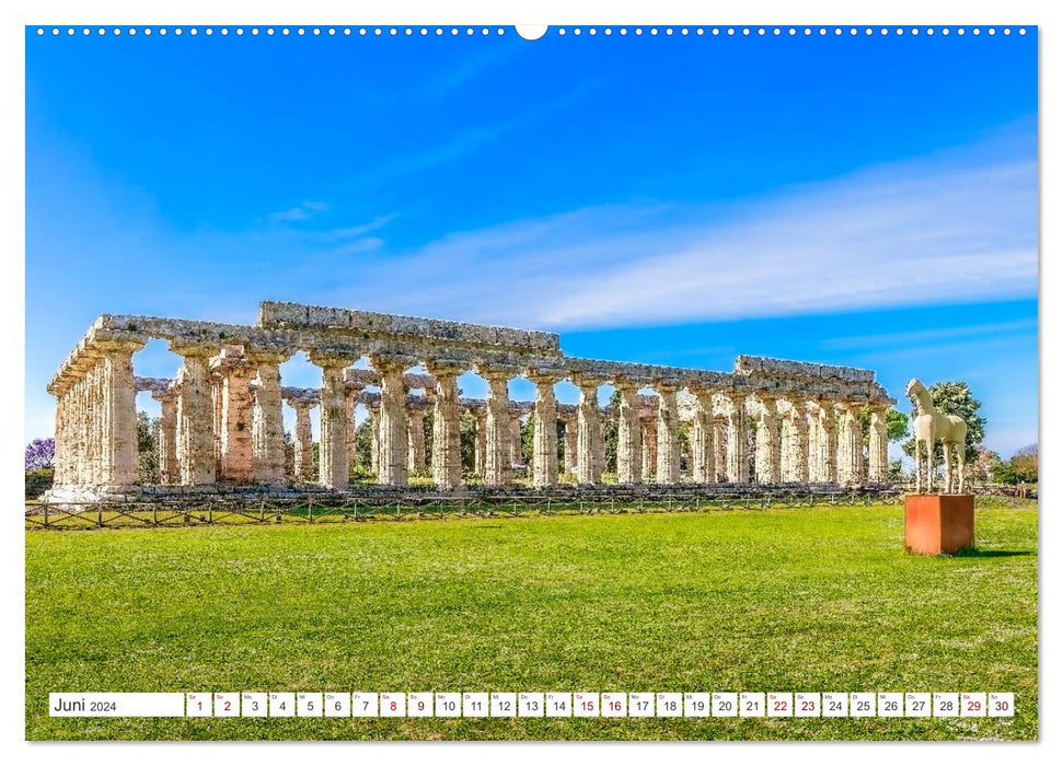 Magna Graecia - Griechische antike Stätten in Süditalien (CALVENDO Premium Wandkalender 2024)