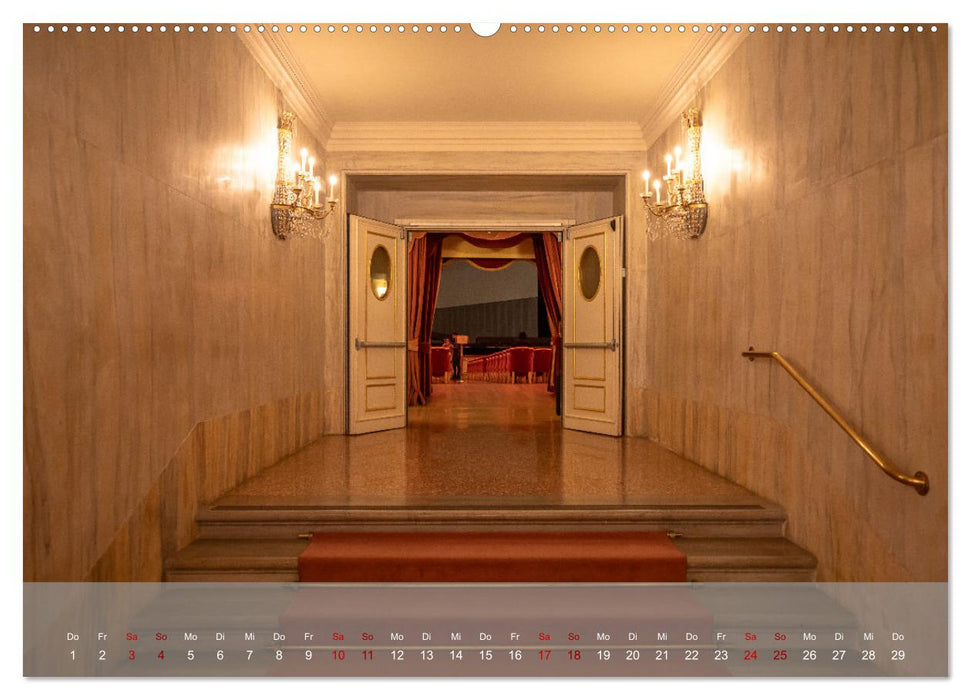 Teatro La Fenice (CALVENDO Wandkalender 2024)