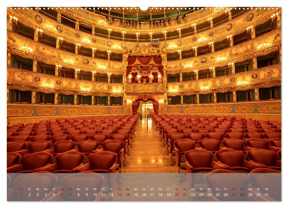 Teatro La Fenice (CALVENDO Premium Wandkalender 2024)
