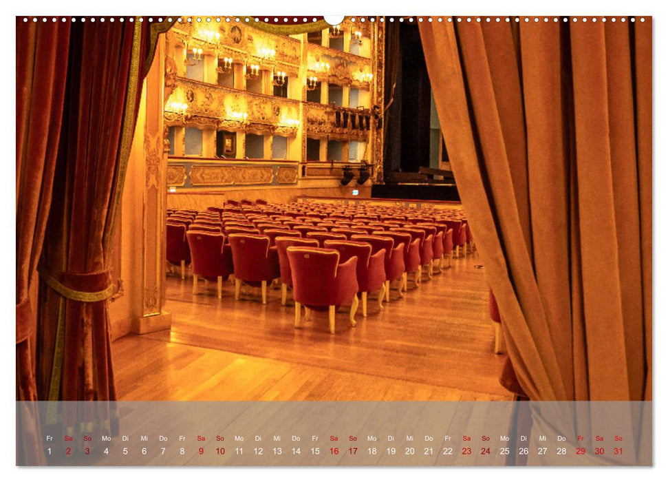 Teatro La Fenice (Calvendo Premium Calendrier mural 2024) 