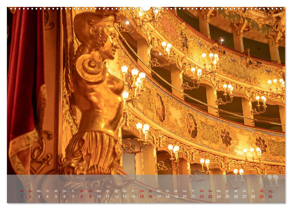 Teatro La Fenice (CALVENDO Premium Wandkalender 2024)