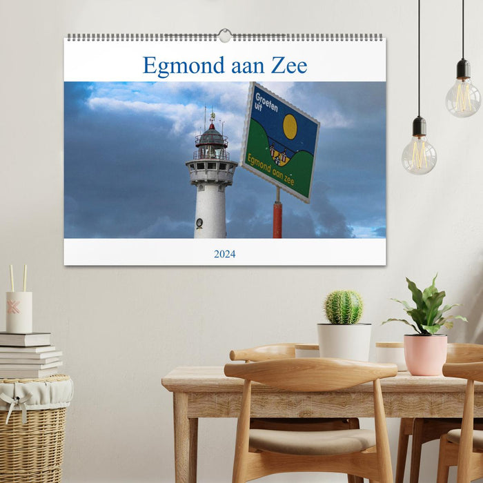 Egmond aan Zee - Natürlich (CALVENDO Wandkalender 2024)