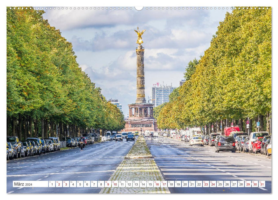 Berlin - Impressionen aus der deutschen Hauptstadt (CALVENDO Wandkalender 2024)