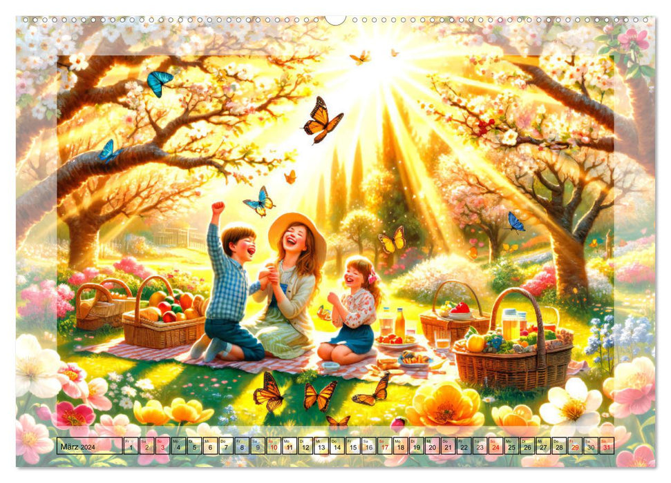 Heile Welt - Momente des Friedens und der Harmonie (CALVENDO Premium Wandkalender 2024)