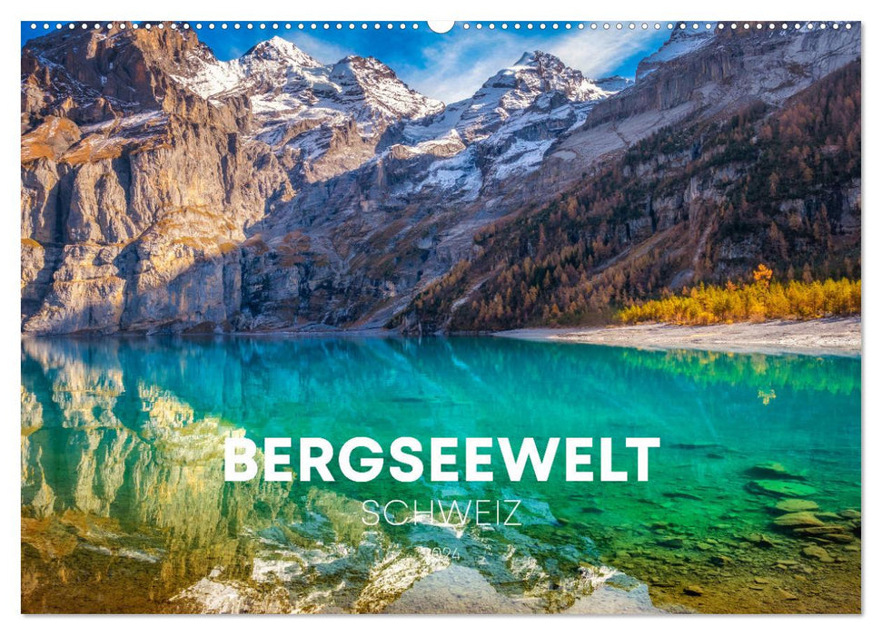 Le monde merveilleux de la Suisse (Calendrier mural CALVENDO 2024) 
