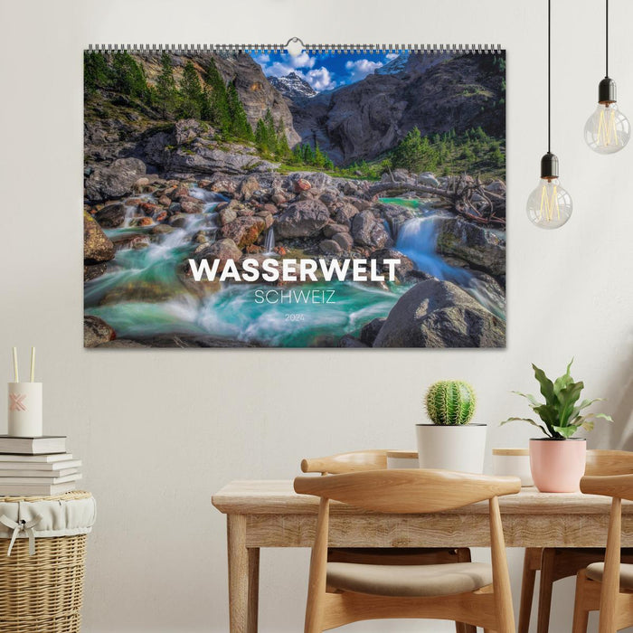 Water World Suisse (Calendrier mural CALVENDO 2024) 