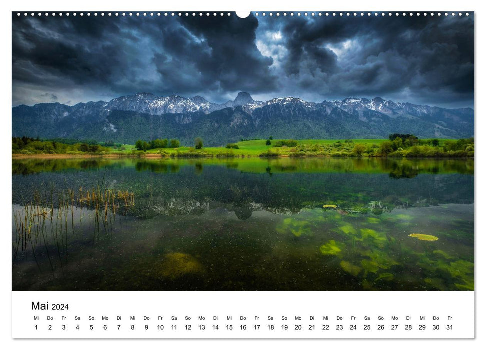 Wasserwelt Schweiz (CALVENDO Premium Wandkalender 2024)
