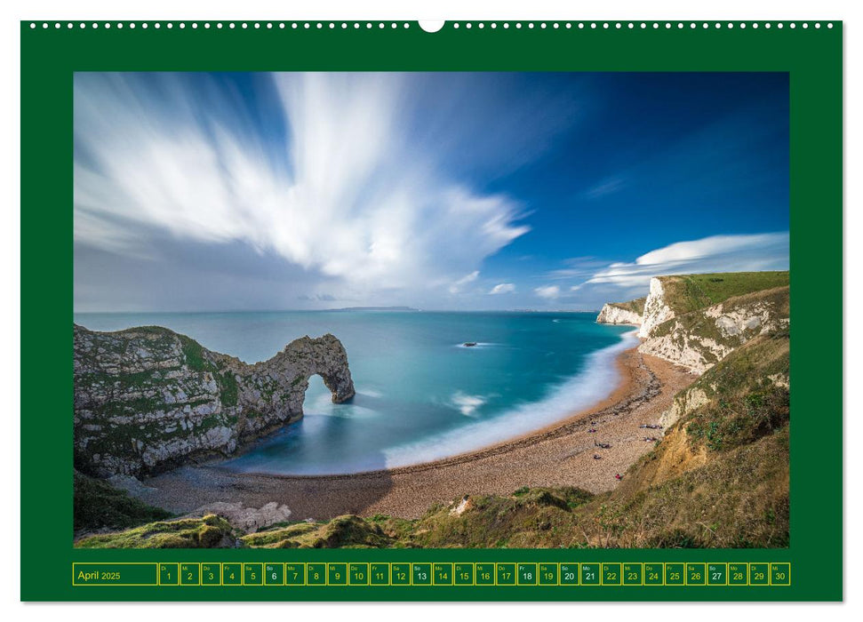 Rundreise: Dorset in sieben Tagen (CALVENDO Wandkalender 2025)