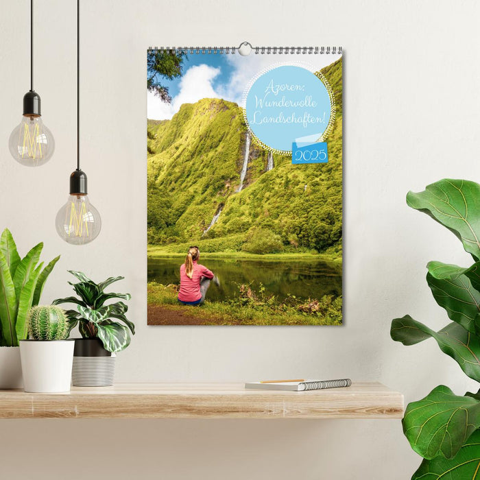 Azoren: Wundervolle Landschaften (CALVENDO Wandkalender 2025)