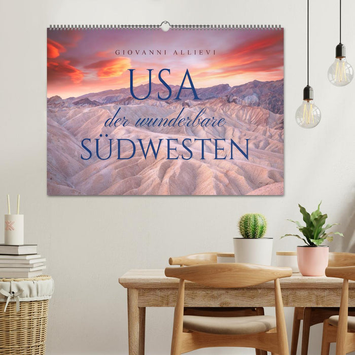 USA Der wunderbare Südwesten (CALVENDO Wandkalender 2025)