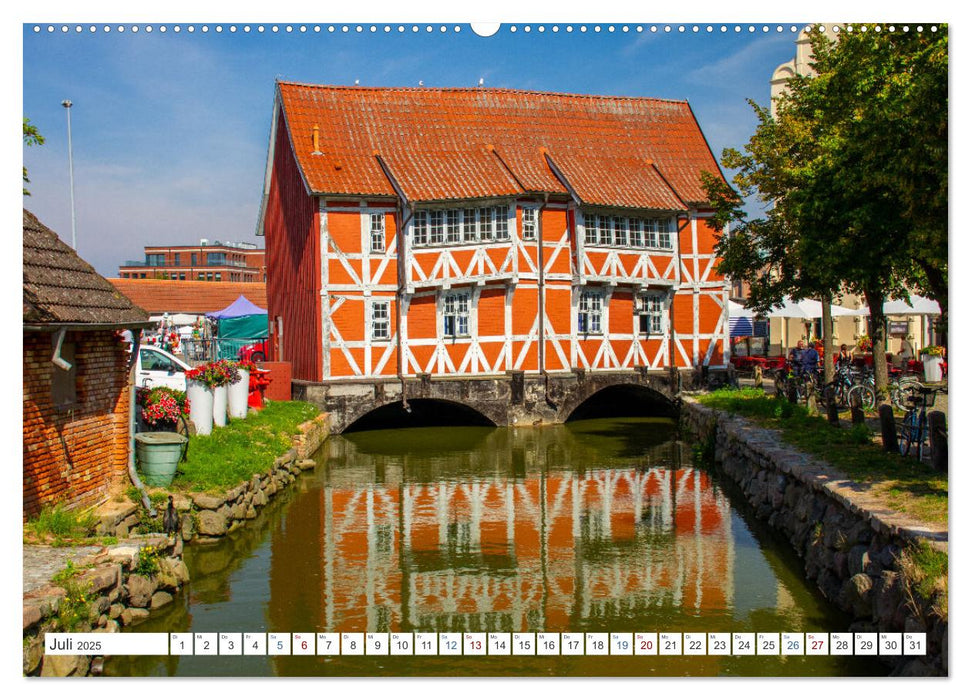 Wismar - Die Ostseeperle unter den deutschen Hansestädten (CALVENDO Premium Wandkalender 2025)