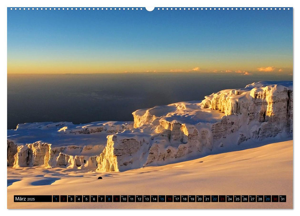 Kilimanjaro - das Dach Afrikas (CALVENDO Wandkalender 2025)