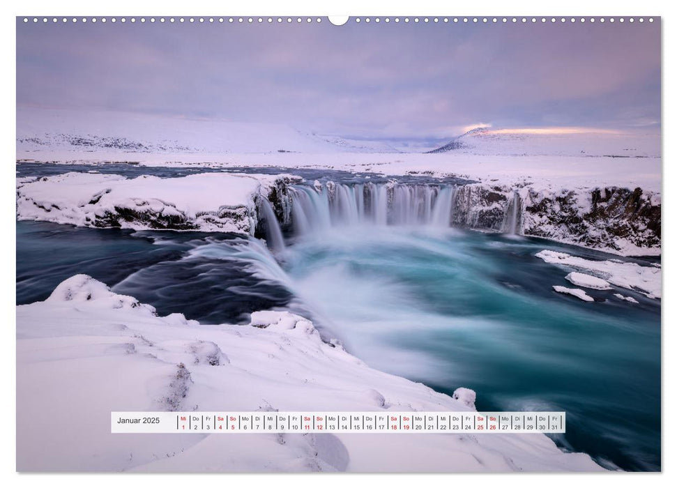 Island - Insel der Sehnsucht (CALVENDO Premium Wandkalender 2025)