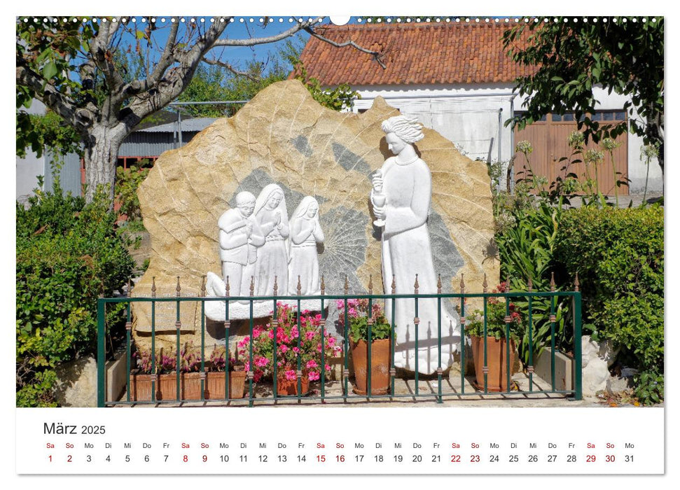 Fatima: Ein Besuch in Portugals heiligem Herz (CALVENDO Wandkalender 2025)