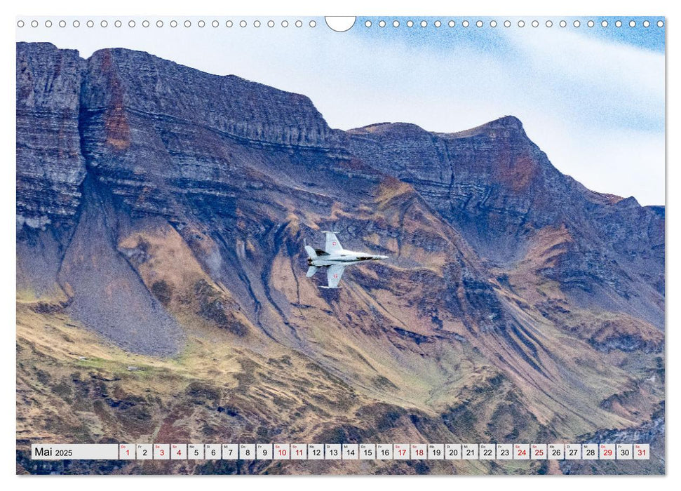 Axalp Airshow (CALVENDO Wandkalender 2025)