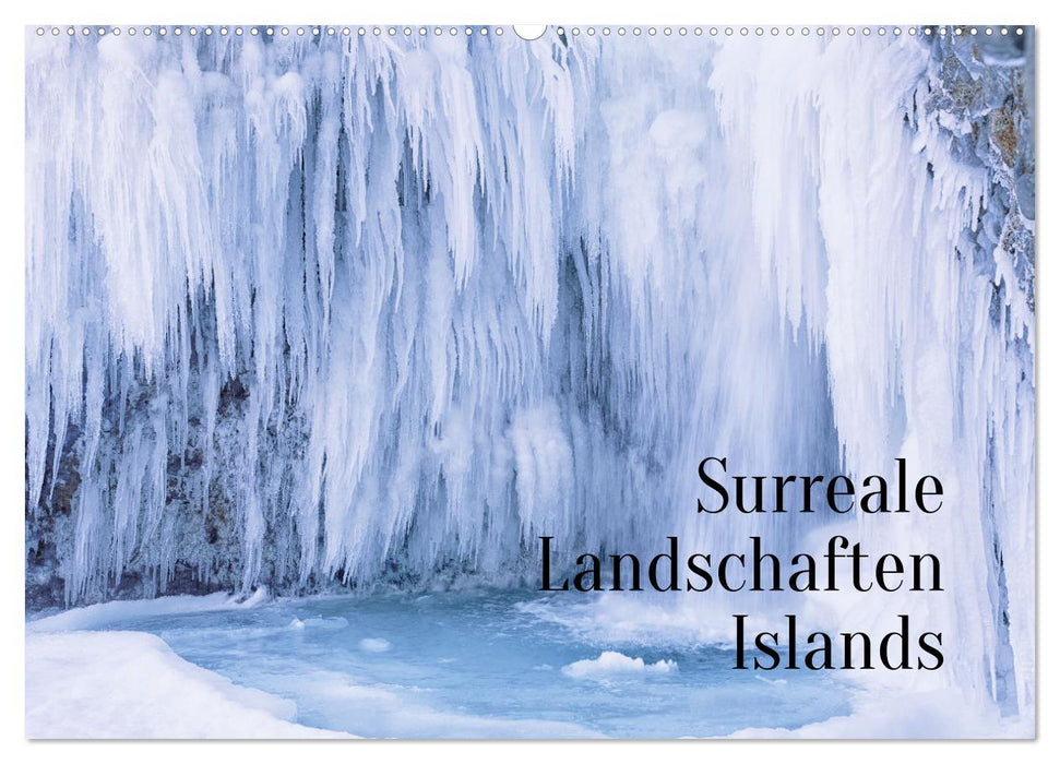 Surreale Landschaften Islands (CALVENDO Wandkalender 2025)