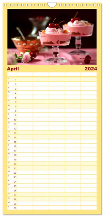 SWEET IN PINK (Agenda familial CALVENDO 2024) 