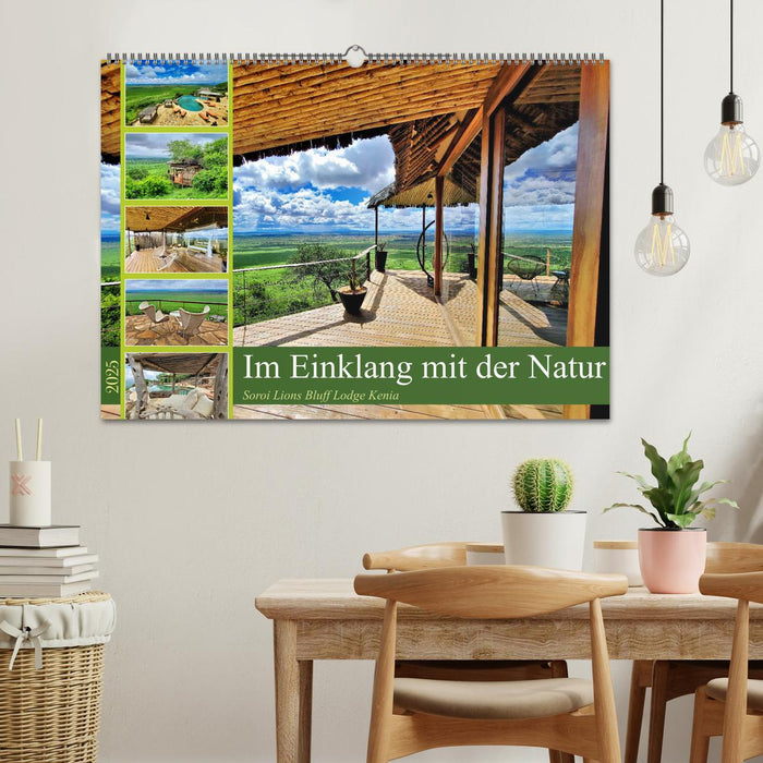 Im Einklang mit der Natur - Soroi Lions Bluff Lodge Kenia (CALVENDO Wandkalender 2025)