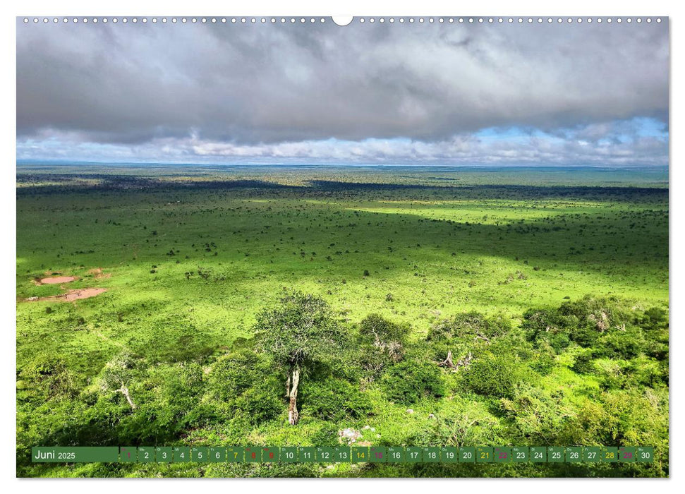 Im Einklang mit der Natur - Soroi Lions Bluff Lodge Kenia (CALVENDO Premium Wandkalender 2025)