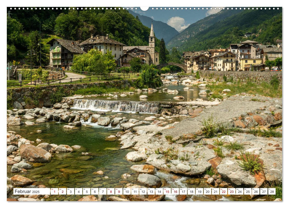 Natur im Aostatal (CALVENDO Wandkalender 2025)