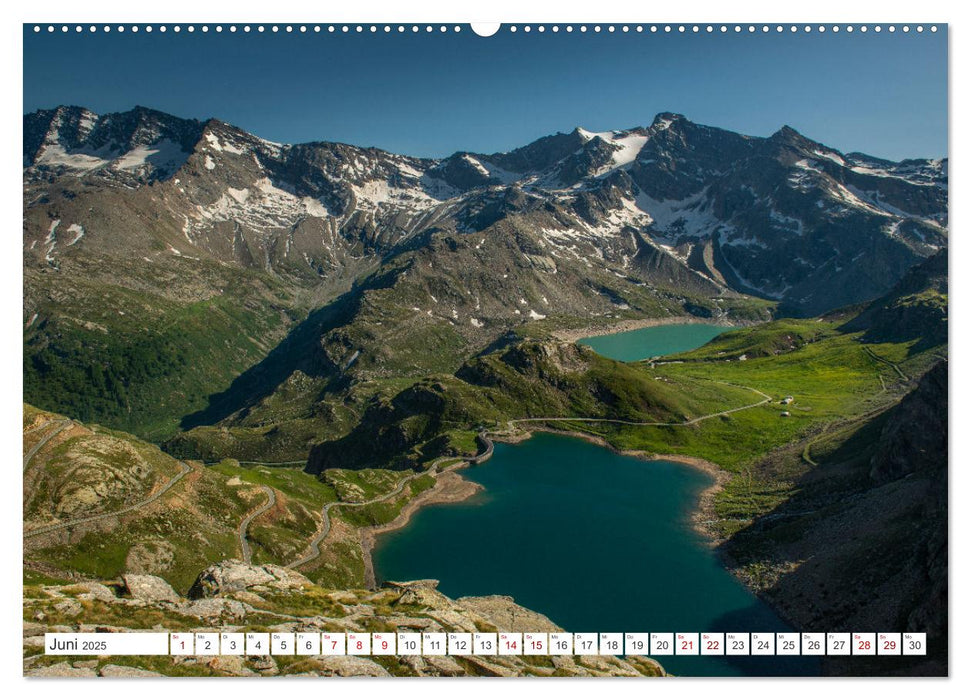 Natur im Aostatal (CALVENDO Premium Wandkalender 2025)