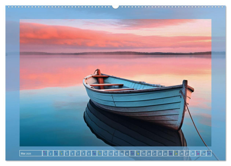 Faszination Spiegelung - in der Natur (CALVENDO Premium Wandkalender 2025)