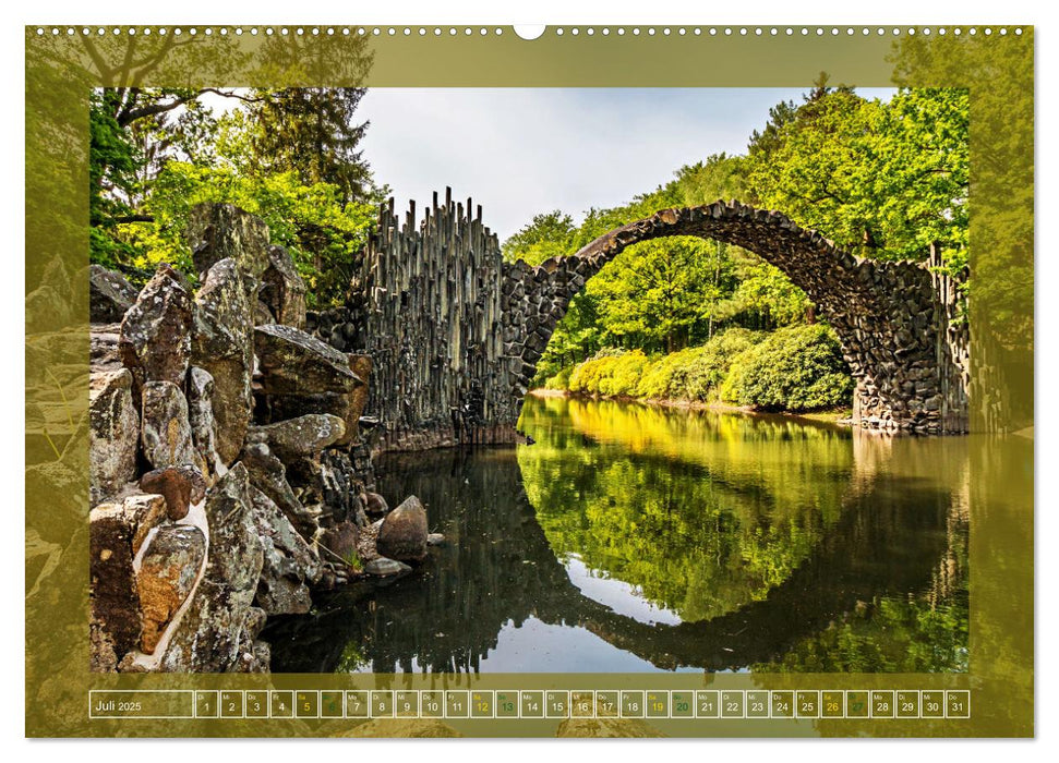 Faszination Spiegelung - in der Natur (CALVENDO Premium Wandkalender 2025)