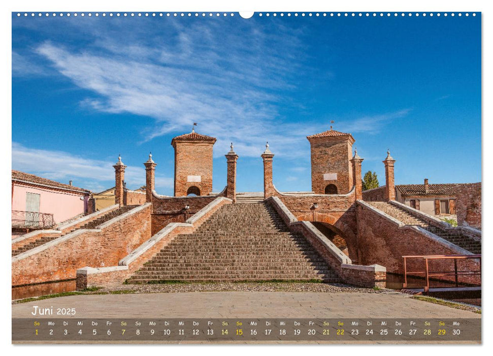 Unterwegs in Norditalien (CALVENDO Premium Wandkalender 2025)
