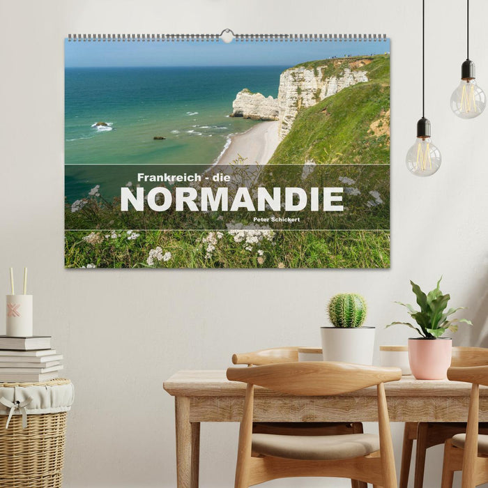 Frankreich - die Normandie (CALVENDO Wandkalender 2025)