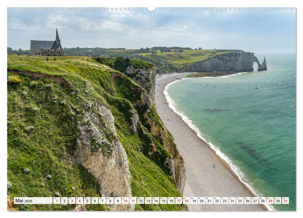 Frankreich - die Normandie (CALVENDO Wandkalender 2025)