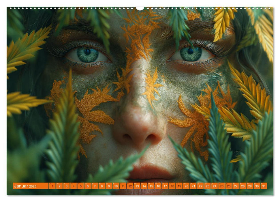 High Moments - Ein Jahr im Zeichen von Cannabis (CALVENDO Wandkalender 2025)